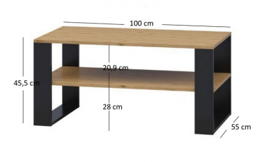 Konferenční stolek Wood