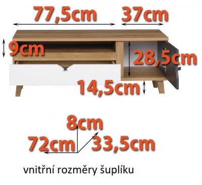 Televizní stolek Memone