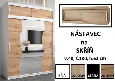 Šatní skříň Barcelona - 180 cm