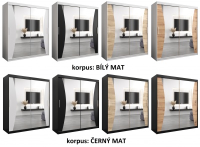 Šatní skříň Montreal - 200 cm