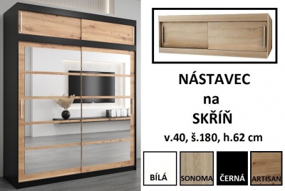 Šatní skříň Romana 2 - 180 cm