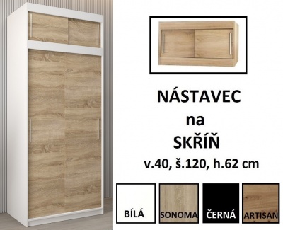 Šatní skříň Otka - 120 cm