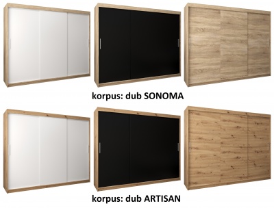 Šatní skříň Otka - 250 cm