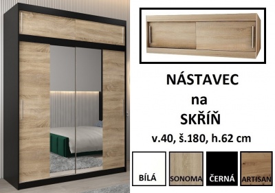 Šatní skříň Otka 1 - 180 cm