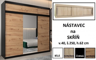 Šatní skříň Otka 1 - 250 cm