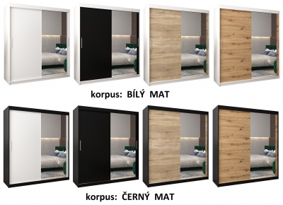 Šatní skříň Otka 2 - 180 cm