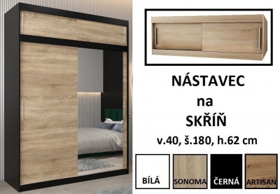 Šatní skříň Otka 2 - 180 cm