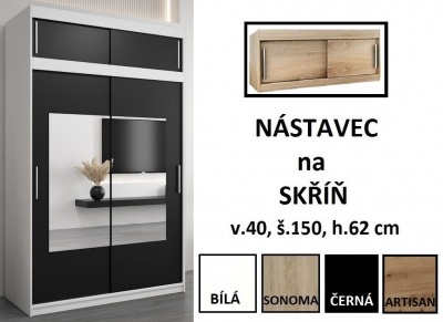 Šatní skříň Nori - 150 cm