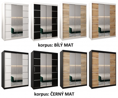 Šatní skřín Irena 4 - 150 cm