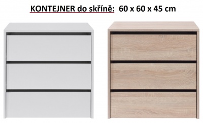 Šatní skříň 250 Duca DC1