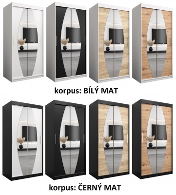 Šatní skříň Amsterdam - 120 cm