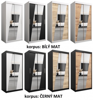 Šatní skříň Thor - 120 cm
