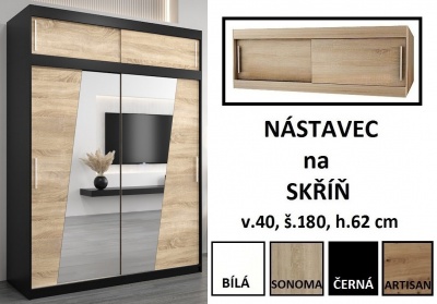 Šatní skříň Thor - 180 cm