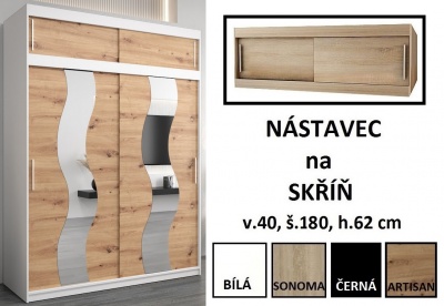 Šatní skříň Oklahoma - 180 cm