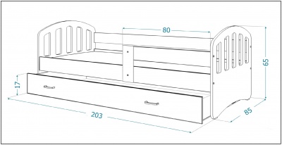 Postel Happy 200x80