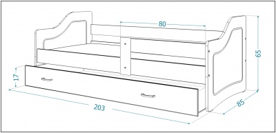 Postel Sweety 200x80