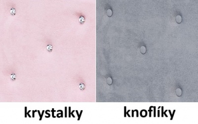Čalouněná postel Lili T 180x80 čalouněná