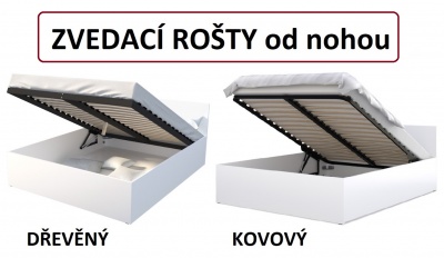 Postel Boston - šíře od 120 cm