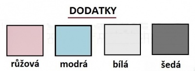 Patrová postel pro 3 děti Zuzia 3