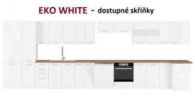 Kuchyňská skříňka Eko White - dolní 80 ZL 2F dřezová