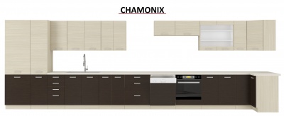 Kuchyňská skříňka Chamonix - dvířka pro vestavnou myčku ZM 713 x 446