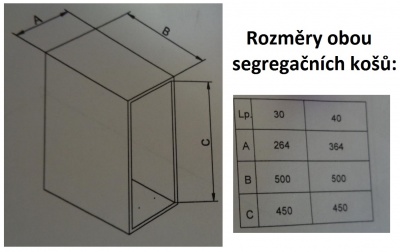 Segregační koš JC 602