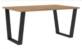 Stůl industriální Cezar 138x90 - více odstínů