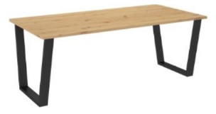 Stůl industriální Cezar 185x90 - více odstínů