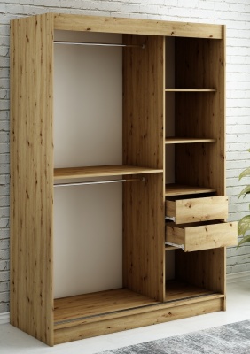 Šatní skříň Nebe T - 150 cm
