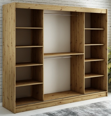 Šatní skříň Nebe T2 - 250 cm