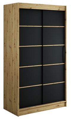 Šatní skříň Nebe V1 - 120 cm