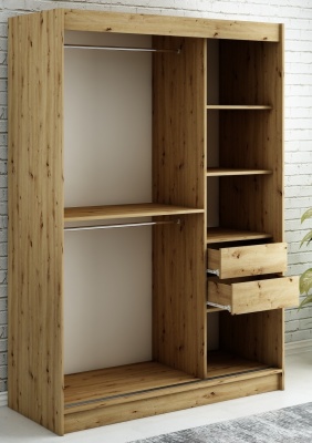 Šatní skříň Nebe V1 - 150 cm