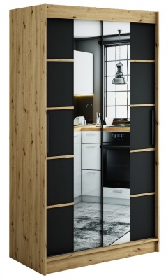 Šatní skříň Nebe V4 - 120 cm