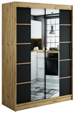 Šatní skříň Nebe V4 - 150 cm