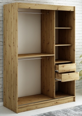 Šatní skříň Nebe V4 - 150 cm