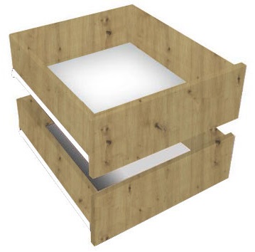 Šatní skříň Nebe V4 - 150 cm