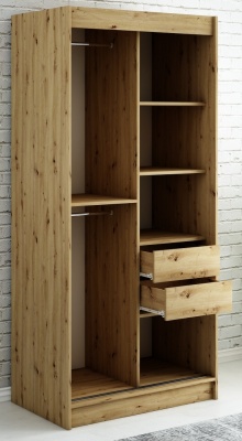 Šatní skříň Nebe Y2 - 100 cm