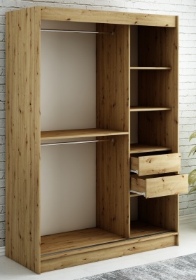 Šatní skříň Nebe Y2 - 150 cm