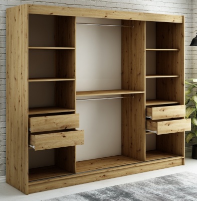 Šatní skříň Nebe Y2 - 250 cm