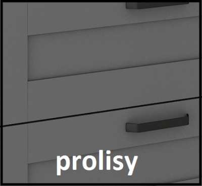 Kuchyňská skříňka Luna DustGRAR - dolní 80 D 3S šuplíková PREMIUM BOX