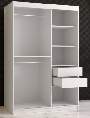 Šatní skříň Král T2 - 120 cm