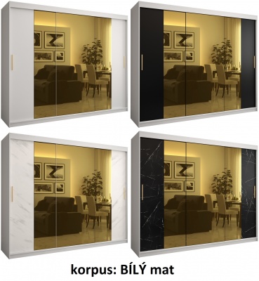 Šatní skříň Král T2 - 250 cm
