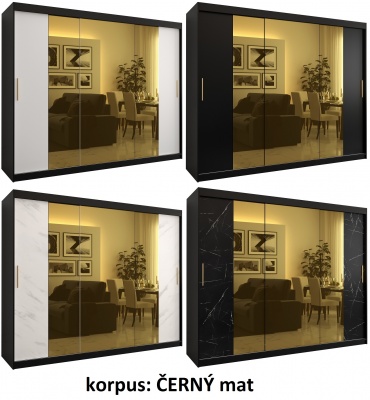 Šatní skříň Král T2 - 250 cm