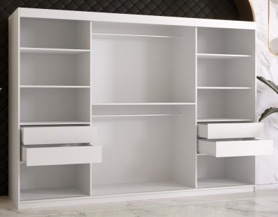 Šatní skříň Král T2 - 250 cm
