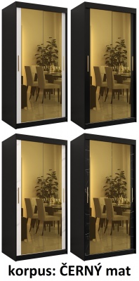 Šatní skříň Král T3 - 100 cm