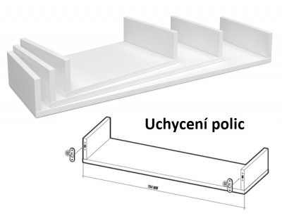 Police Tres - bílý mat