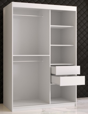 Šatní skříň Anrika 1 - 120 cm