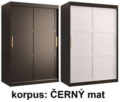 Šatní skříň Anrika 1 - 120 cm