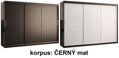 Šatní skříň Anrika 1 - 250 cm