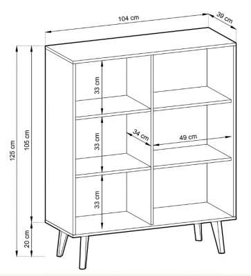 Komoda KD104 Willow